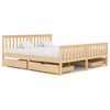 vidaXL Bedframe met 4 lades massief grenenhout 180x200 cm