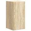 vidaXL Tv-meubelset Wandgemonteerd 4 pcs Sonoma Eiken Bewerkt hout