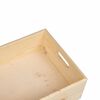 vidaXL Houten kist met handvatten 40x30x13 cm massief grenenhout