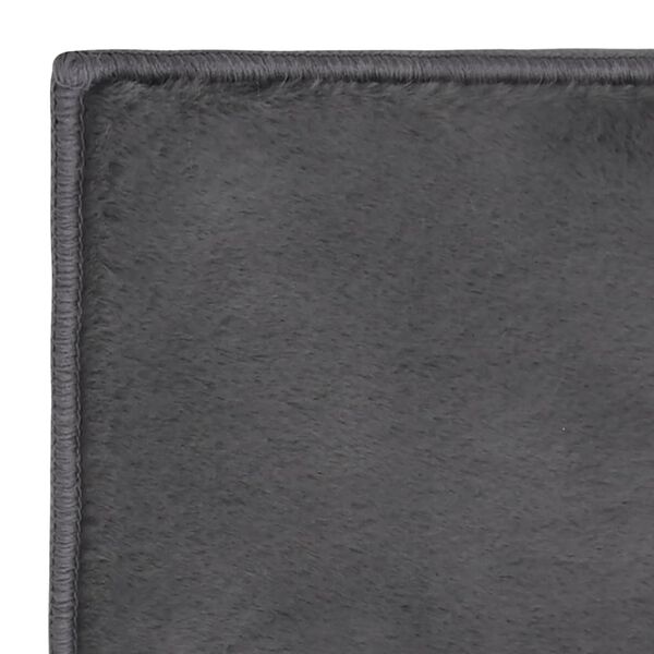 vidaXL Vloerkleed 180x270 cm kunstkonijnenbont antractietkleurig