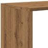 vidaXL Kamerscherm / boekenkast 3-laags 99x29x99 cm hout artisanaal