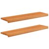 vidaXL Raamkozijnen 2 st Licht Bruin 100 x 30 x 2 cm