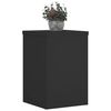 vidaXL Plantenstandaards 2 st 20x20x30 cm bewerkt hout zwart
