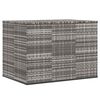 vidaXL Tuinbox 145x100x103 cm polyetheen rattan grijs