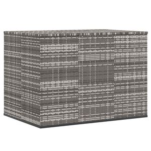 vidaXL Tuinbox 145x100x103 cm polyetheen rattan grijs