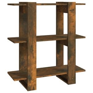 vidaXL Boekenkast/kamerscherm 80x30x87 cm gerookt eikenkleurig