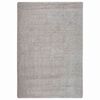 vidaXL Vloerkleed shaggy anti-slip 120x170 cm lichtgrijs