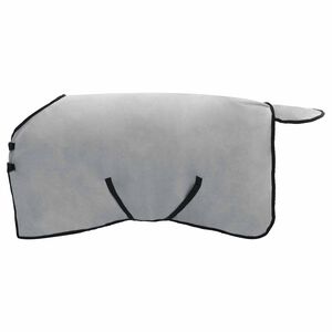 vidaXL Paardendeken Volledig Lichtgrijs en Roze 75 cm Polyester