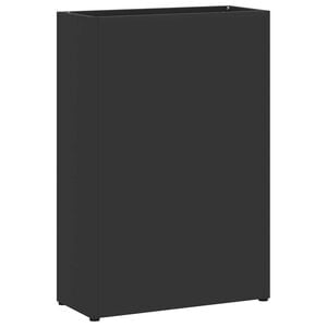 vidaXL Paraplu Standaard Zwart 28 x 12 x 41 cm Staal
