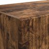 vidaXL TV-wandkast Gerookt eiken 59,5 x 31 x 40 cm Bewerkt hout