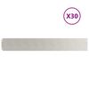 vidaXL Graskanten 30 st 15x103 cm roestvrij staal
