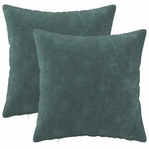 vidaXL Kussen met kussen HEERLEN 2 st Zee blauw Microfiber Fleece