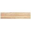 vidaXL Traptreden 2 st 120x25x2 cm onbehandeld massief eikenhout