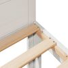 vidaXL Bedframe Family zonder matras 240x200 cm massief grenenhout wit