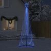 vidaXL LED-kerstboom 495 LEDs 300,5 cm blauw