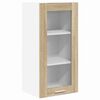 vidaXL Hangkast met opslag Sonoma Eiken 40 x 31 x 80 cm Bewerkt hout