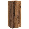 vidaXL Highboard met lade Oud Hout 34,5 x 34 x 180 cm Bewerkt hout