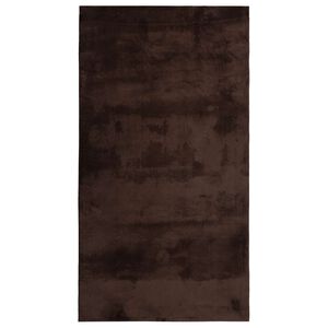 vidaXL Medium pile zachte en wasbare tapijt HUARTE Bruin 60 x 110 cm