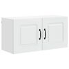 vidaXL Vaatwasserpaneel Kalmar Wit 80 x 31 x 40 cm Bewerkt hout