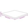 vidaXL Tafelblad vierkant 70x70x1,5cm behandeld eiken donkerbruin