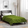 vidaXL Zomerdekbed Groen 220 x 155 cm Microfiber
