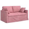 vidaXL Bank Roze Totale afmetingen: 138 x 78 x 80 cm (B x D x H)