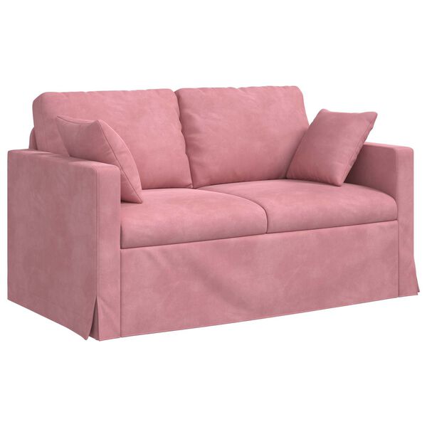 vidaXL Bank Roze Totale afmetingen: 138 x 78 x 80 cm (B x D x H)