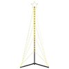 vidaXL LED-kerstboom 363 LEDs warm wit 182 cm
