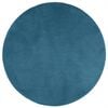 vidaXL Vloerkleed OVIEDO laagpolig &Oslash; 200 cm turquoise