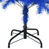 vidaXL Kunstkerstboom met standaard 120 cm PVC blauw