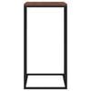 vidaXL Bijzettafel 40x30x59 cm bewerkt hout zwart