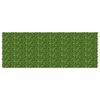 vidaXL Balkonscherm met bladeren Groen en Geel 400 x 150 cm
