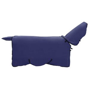 vidaXL Paardendeken Marineblauw Polyester