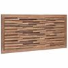 vidaXL Bed Hoofdbord Naturel Massief Teakhout