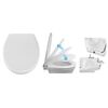 HI Toiletbril met quick release en soft-close