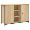vidaXL Dressoir 100x35x70 cm bewerkt hout sonoma eikenkleurig