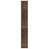 vidaXL Boekenkast 5-laags 80,5x23,5x162,5 cm hout bruin eikenkleurig