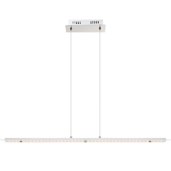 GLOBO LED-hanglamp LIGURIA chroom en glas 67804-18H