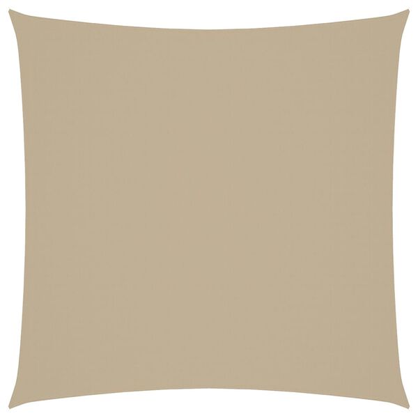vidaXL Zonnescherm vierkant 2x2 m oxford stof beige