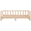 vidaXL Slaapbank uitschuifbaar massief grenenhout 2x(90x200) cm