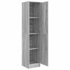 vidaXL Highboard Grijs sonoma 35 x 39 x 168 cm Bewerkt hout