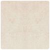 vidaXL Antislip Shaggy Tapijt Cr&egrave;mekleurig 200 x 200 cm PP