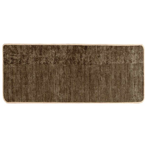 vidaXL Vloerkleedloper MARSA Bosgroen 200 x 100 cm Polyester en PVC