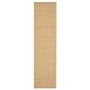 vidaXL Vloerkleed 66x250 cm natuurlijk sisal