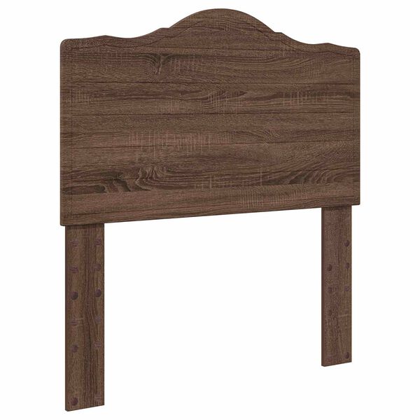vidaXL Hoofdbord Bruin Eiken 75 cm Bewerkt hout