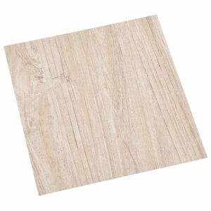 vidaXL Vloerplanken Wit en Houtkleur 5,11 m&sup2; 55 st PVC