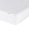 vidaXL Schuimmatras hardheid H2 H3 90x210 cm wit