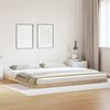 vidaXL Bedframe Naturel 213.5 x 104 x 9 cm Massief grenenhout