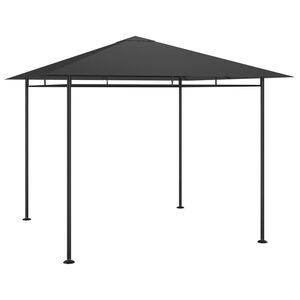 vidaXL Prieel 180 g/m&sup2; 3x3x2,7 m antracietkleurig