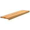 vidaXL Traptreden 20 st 100x25x2 cm massief eikenhout lichtbruin